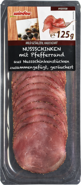 Windau Nussschinken mit Pfeffer