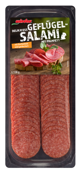 Geflügelsalami 150g geräuchert