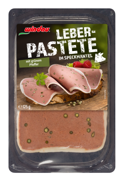 Leberpastete mit grünem Pfeffer, 125g (2023)