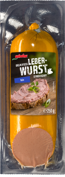 Delikatess Leberwurst fein 250g