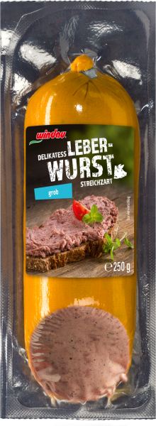Leberwurst grob, 250g (2023)