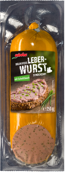 Leberwurst mit Schnittlauch, 250g (2023)