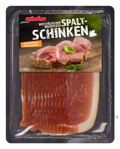 Westfälischer Delikatess Spaltschinken geräuchert, 200g (2023)