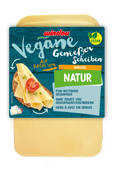 Packshot Vegane Genießerscheiben Natur
